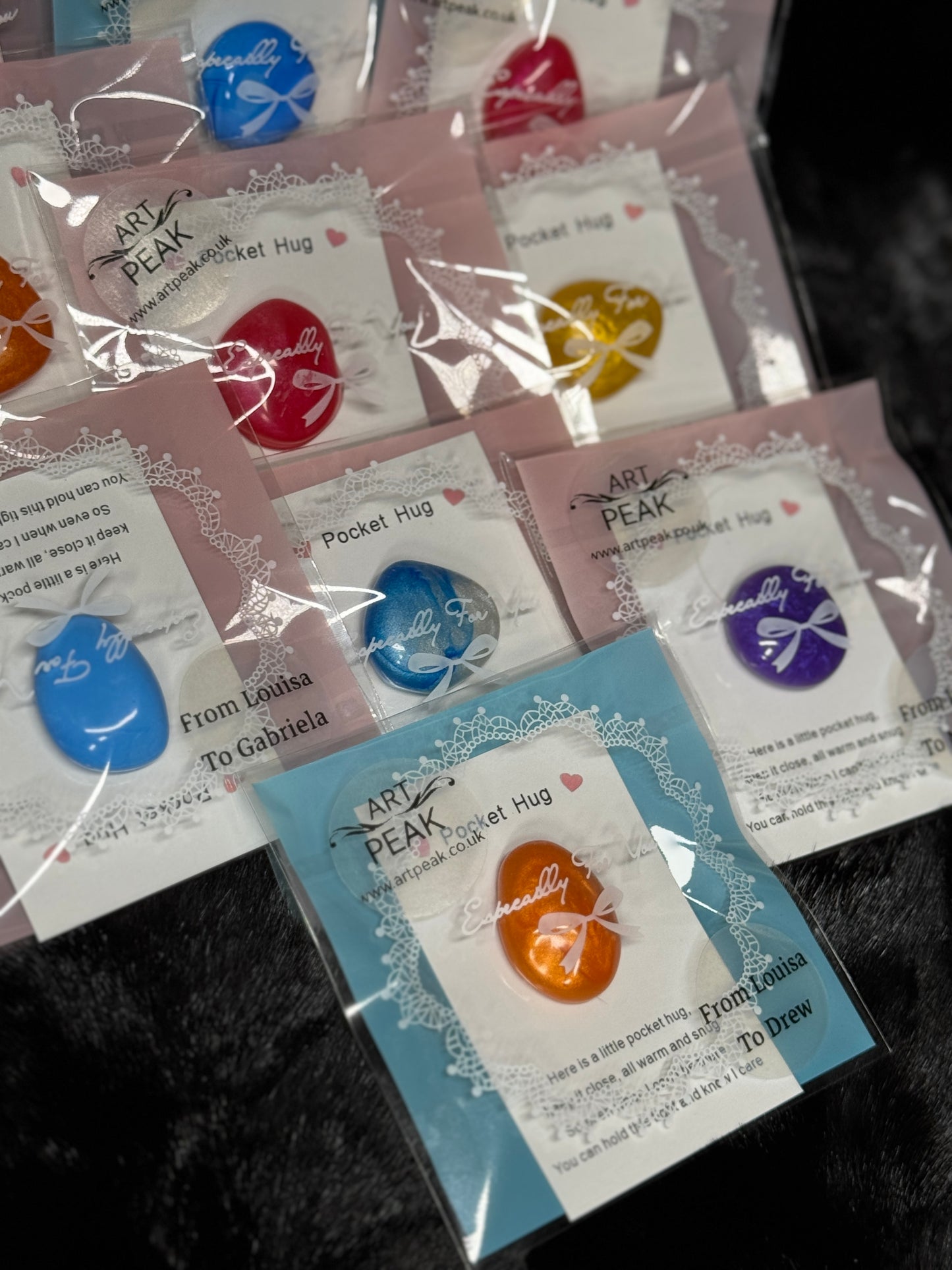 Pocket Hug Magic Stone – A Tiny Treasure of Love & Connection ✨