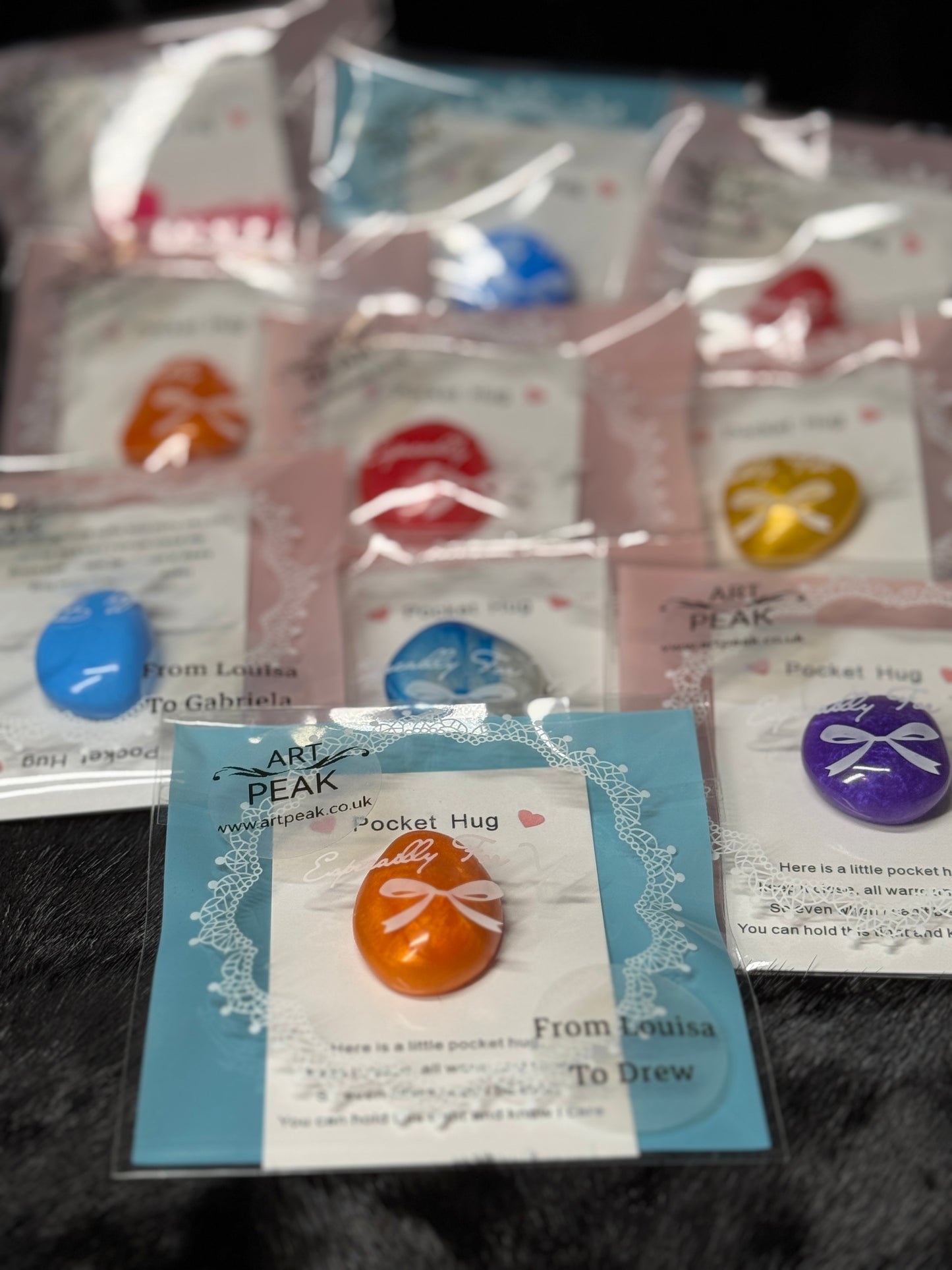 Pocket Hug Magic Stone – A Tiny Treasure of Love & Connection ✨