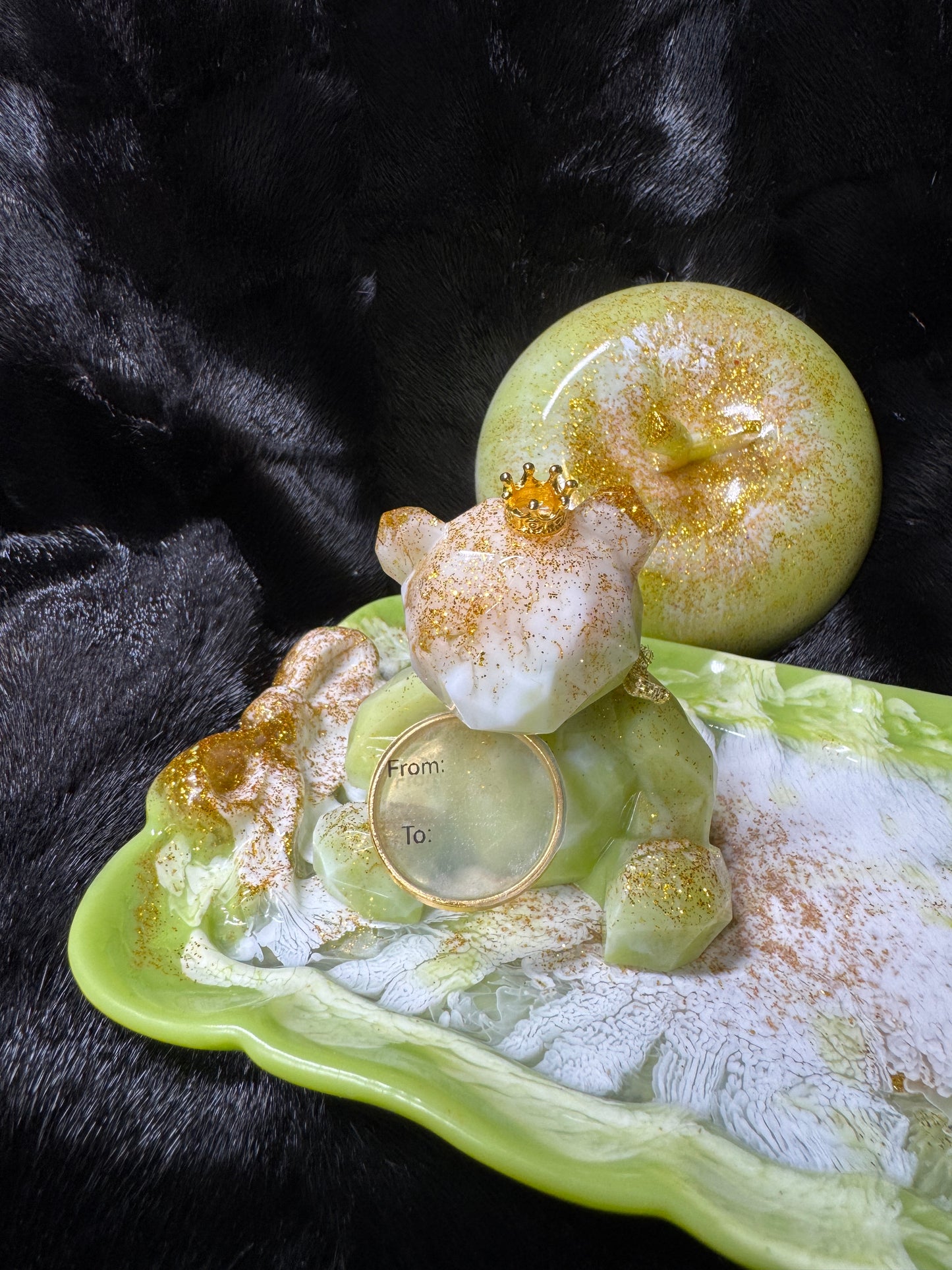 Golden Wishes - Baby Shower Gift Set
